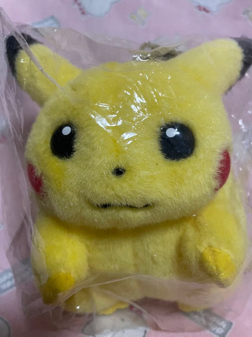 [新品タグ付き未開封]ピカチュウ　ぬいぐるみ　初期　TOMY