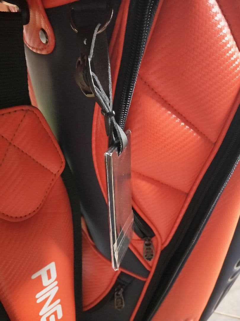 ゴルフバック　ネームプレート付き　売切になる時もあります。　（値引可能）