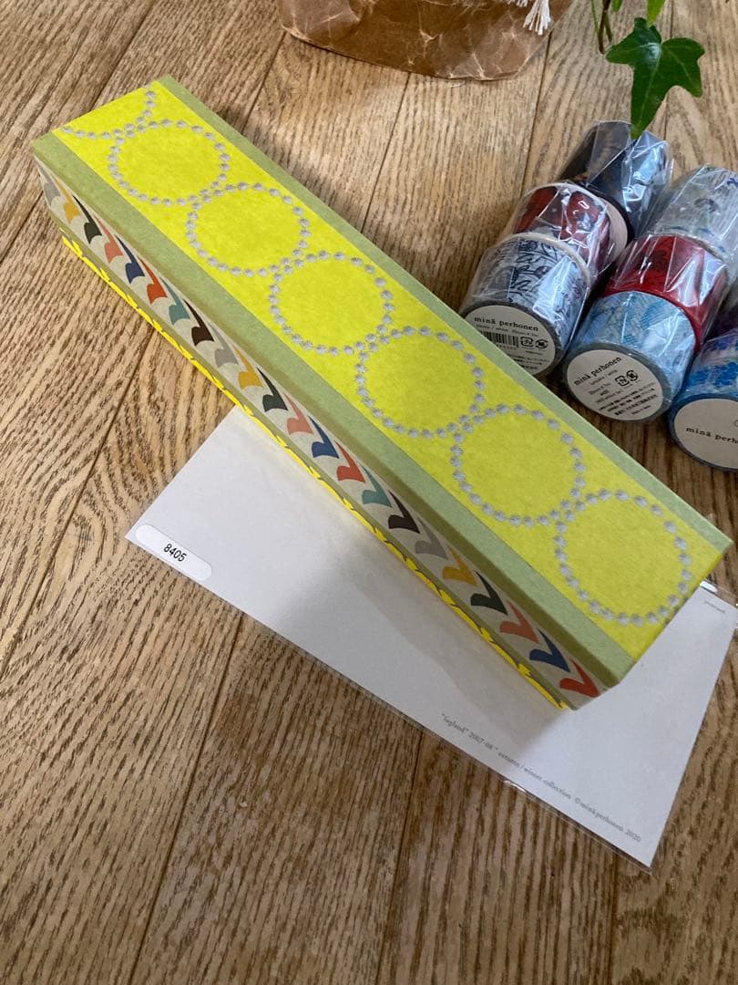 mina perhonen マスキングテープ　ポストカード　限定　完売品　廃盤品