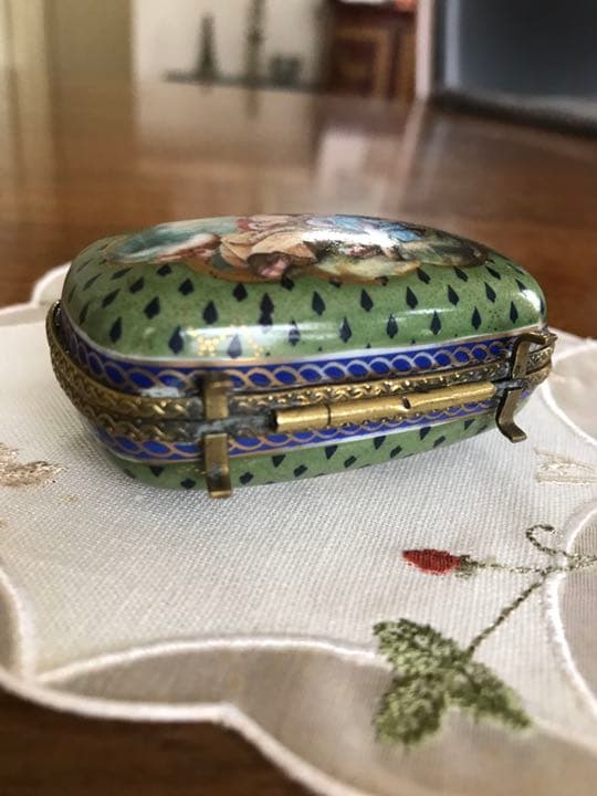 Meissen マイセン アンティーク小物入れ