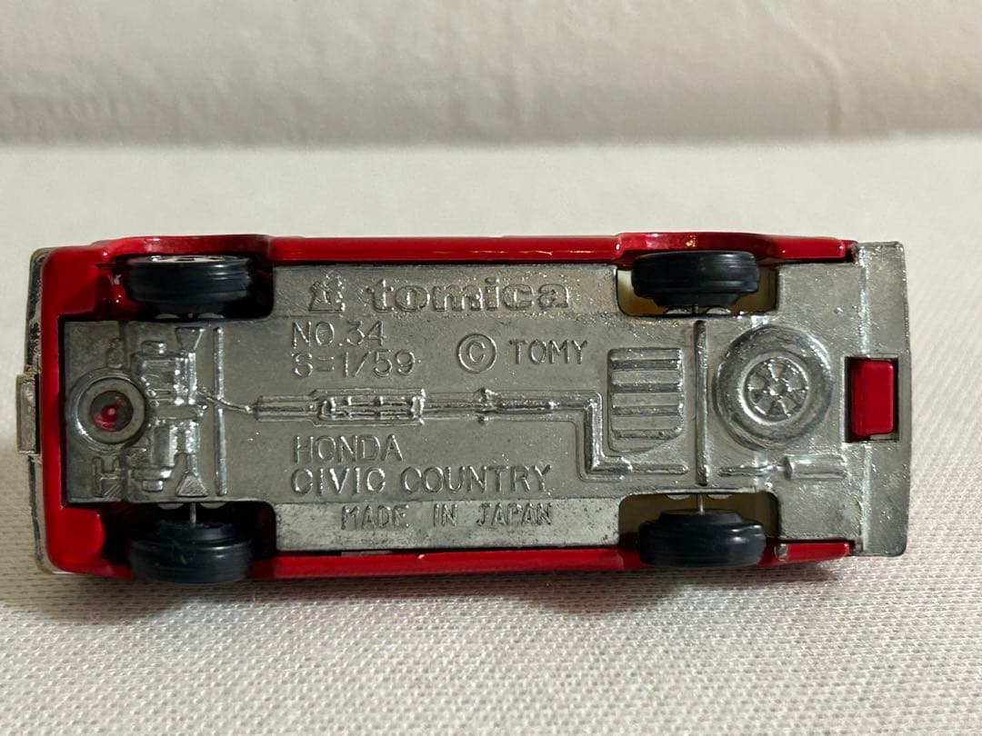 トミカ 日本製 スーパーギフト 黒箱 34 ホンダ シビックカントリー