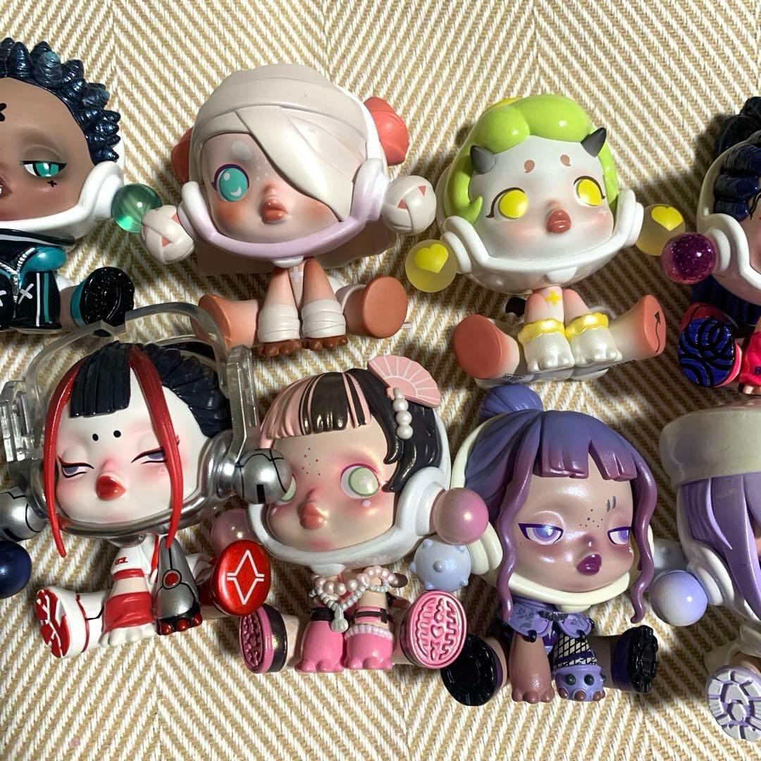 スカルパンダskullpandaフィギュア10体　ポップマートpopmart