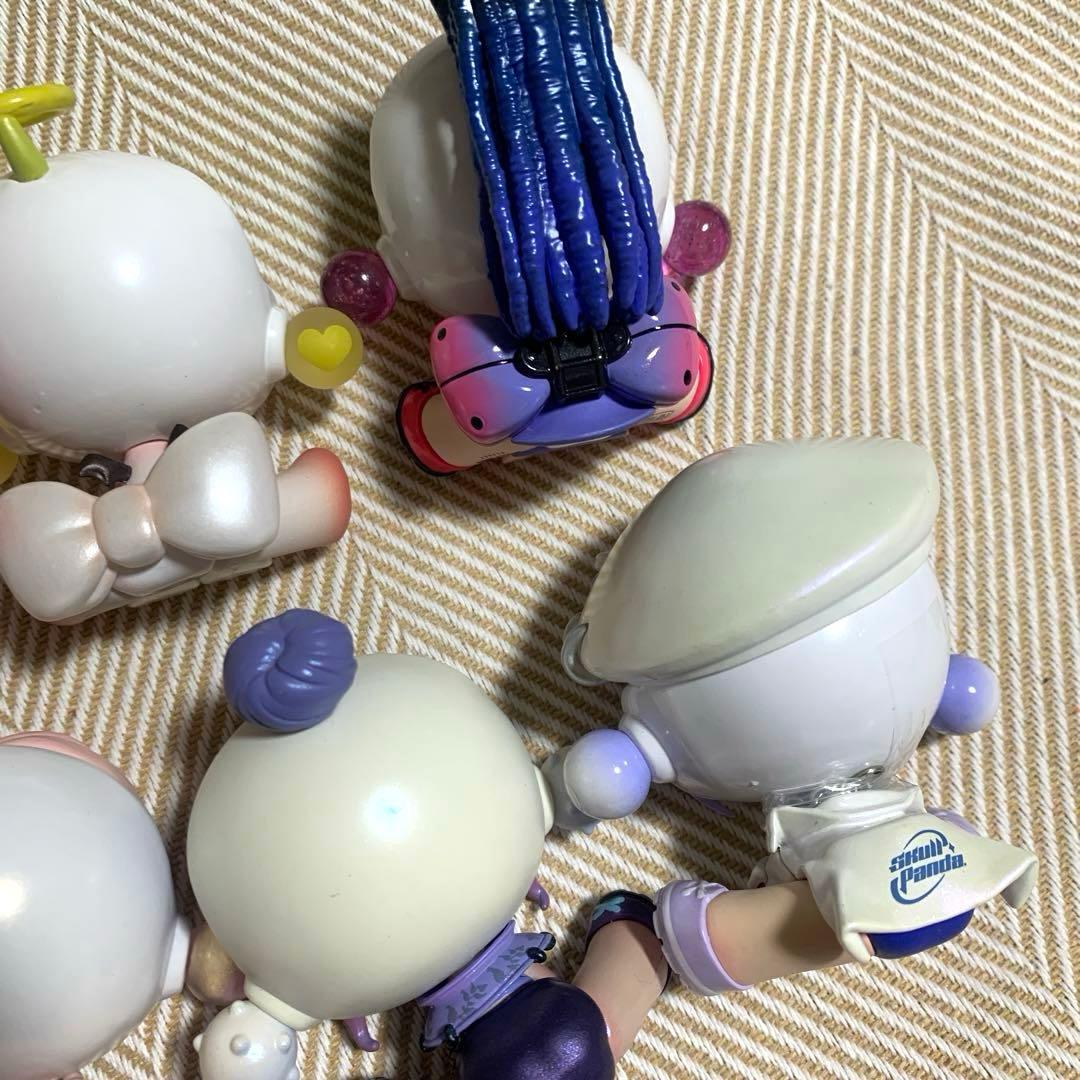 スカルパンダskullpandaフィギュア10体　ポップマートpopmart