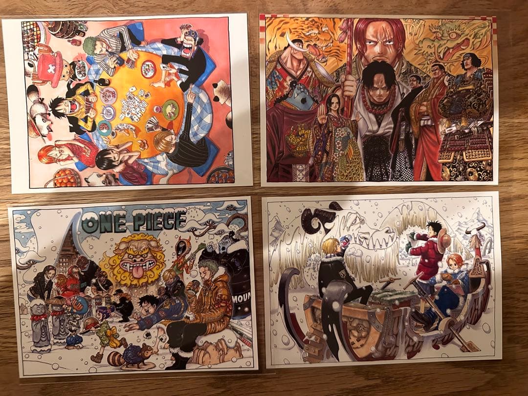 限定　ONE PIECE ベースショップ　ポストカード　コンプリートセット