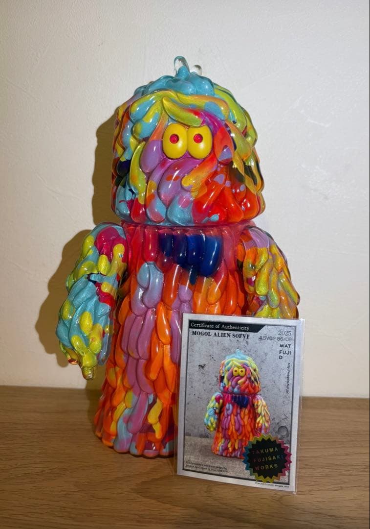 9体限定品フジサキタクマ ソフビ MOGOL ALIEN モールエイリアン