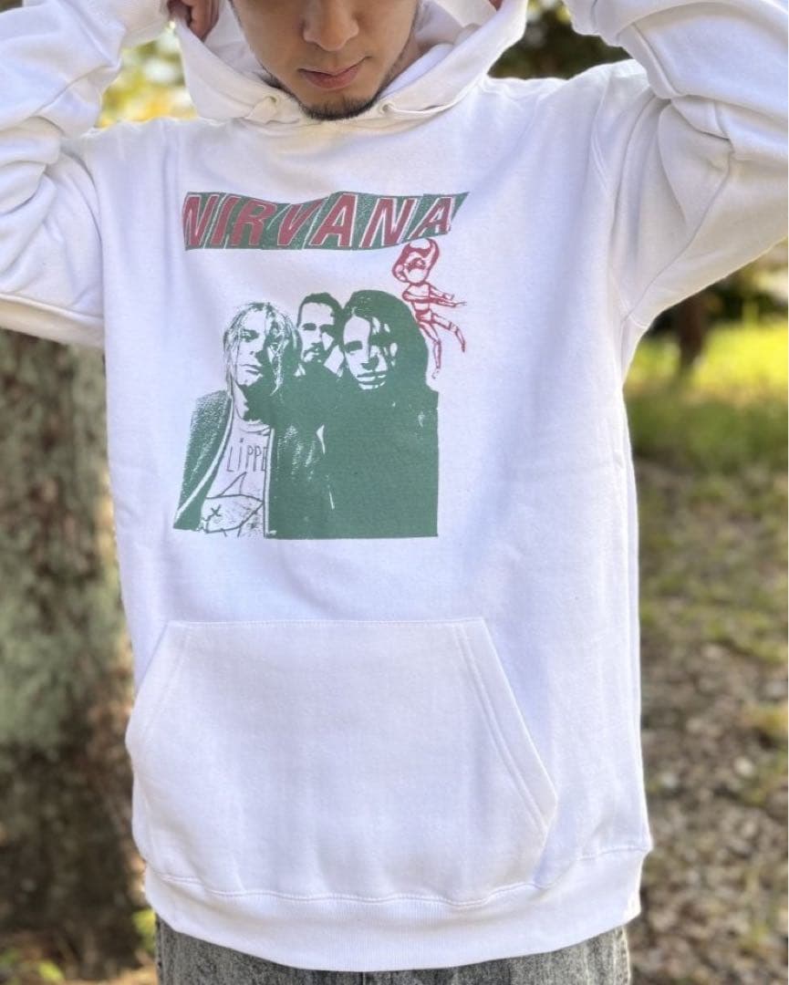 新品未使用 NIRVANA / Flipper プルオーバーパーカー XLサイズ