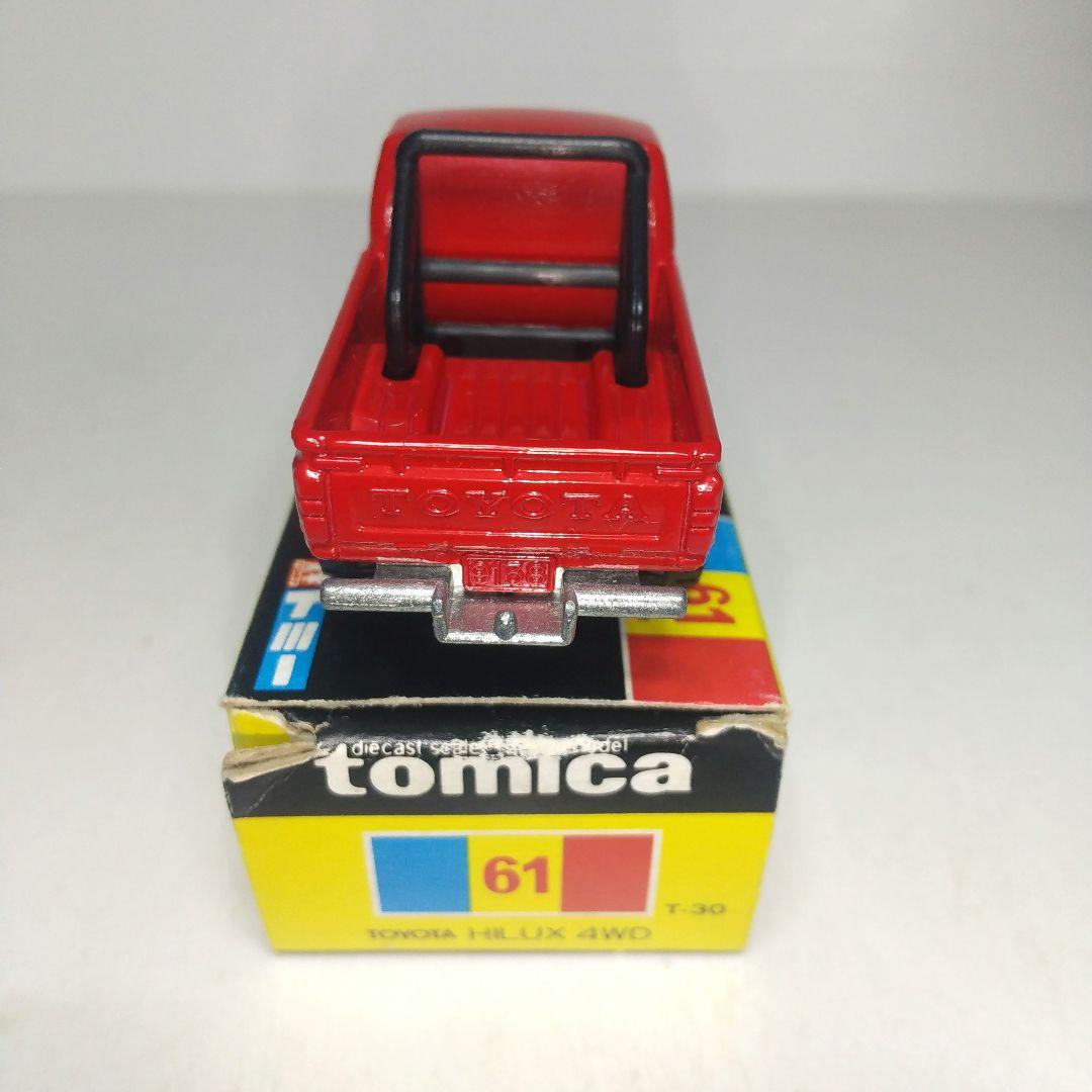 (3291)トミカ 黒箱 日本製 トヨタ ハイラックス 4WD