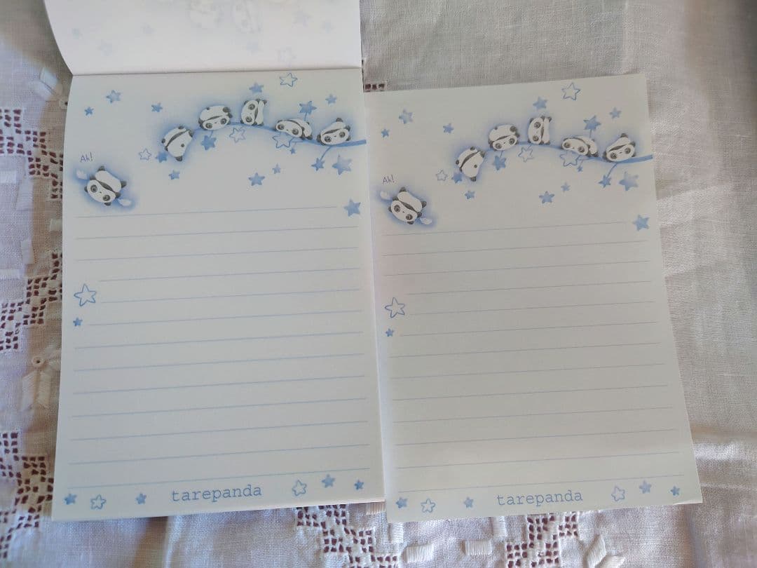 サンエックスキャラクター　たれぱんだ　文房具メモ帳メモパッドノート便箋まとめ売り