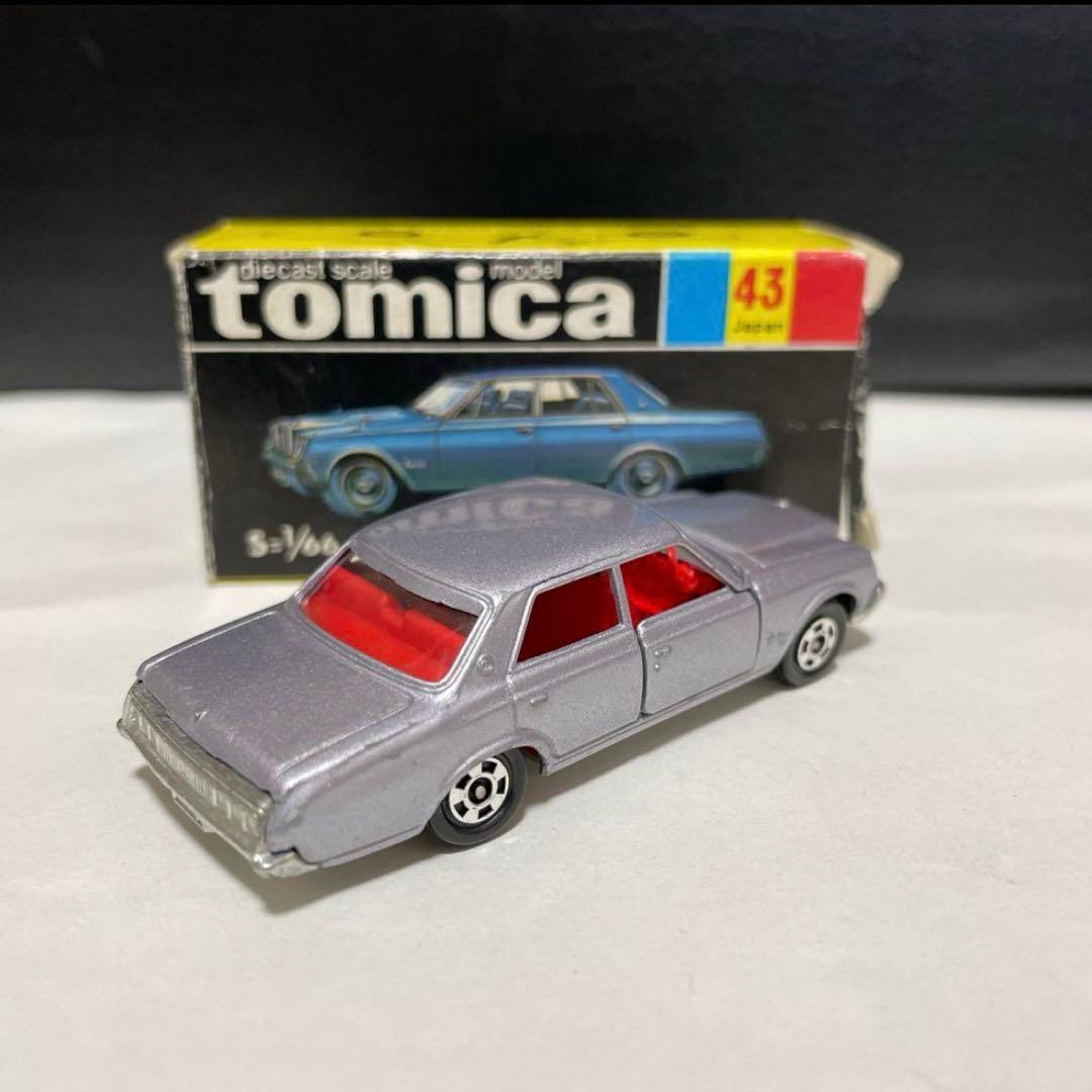 トミカ トヨタ　センチュリー　シルバー　日本製　銀　黒箱