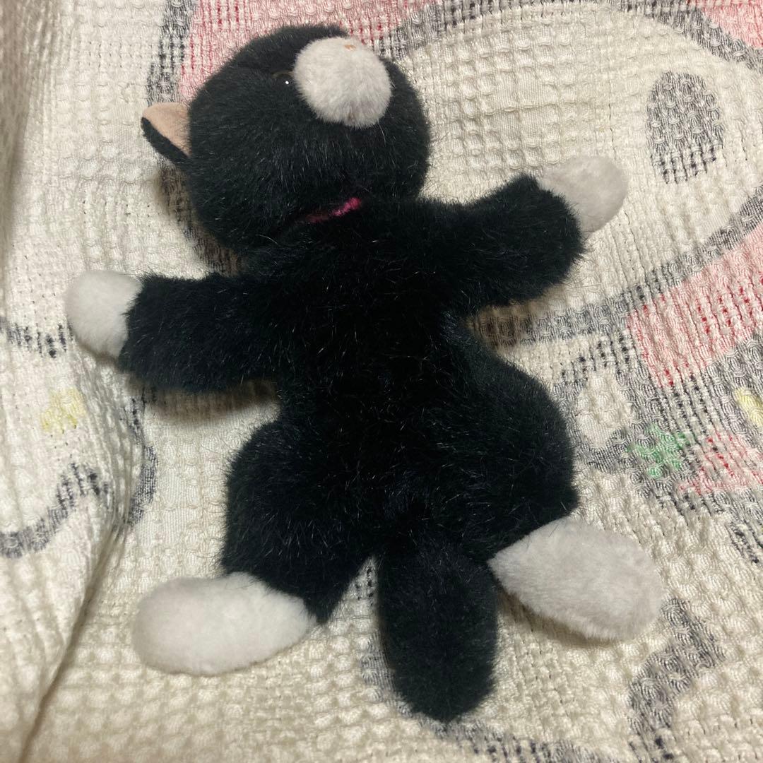 モンスイユ　 MAY BLUE シャム猫シリーズ　黒猫 ぬいぐるみ