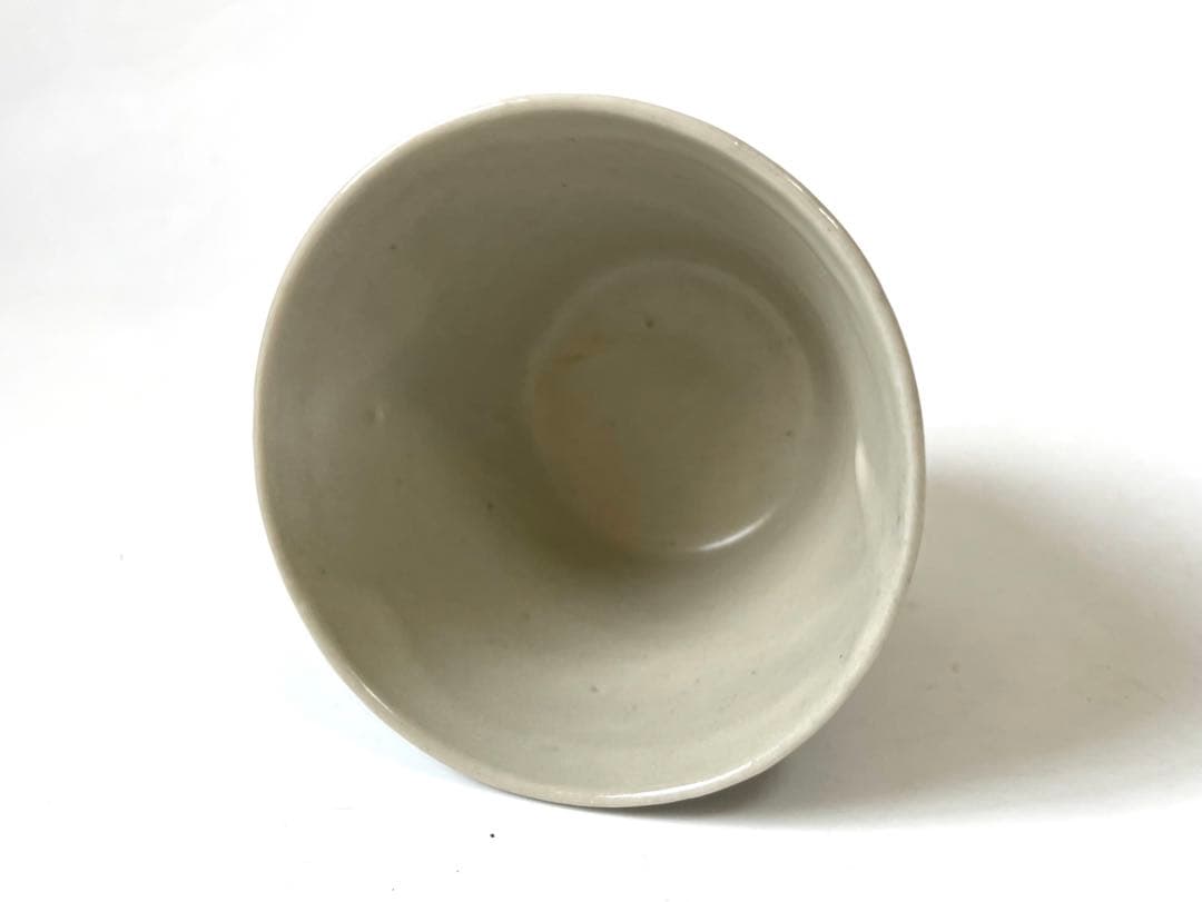 骨董　アンティーク　古伊万里　初期　蕎麦猪口　こんにゃく印判　菊文様　酒器