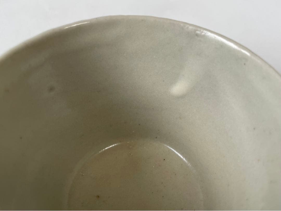 骨董　アンティーク　古伊万里　初期　蕎麦猪口　こんにゃく印判　菊文様　酒器