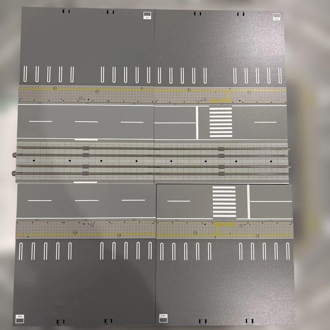 カトー40-811ユニトラム基本&40-813直線拡張 各ジャンク品2個セット！