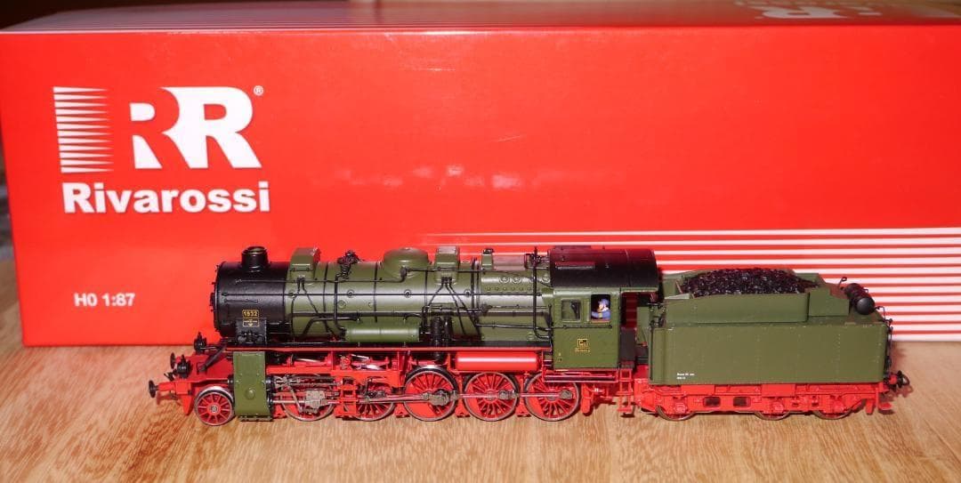 HOゲージ Rivarossi 蒸気機関車 BR58 (DCC,AC仕様)