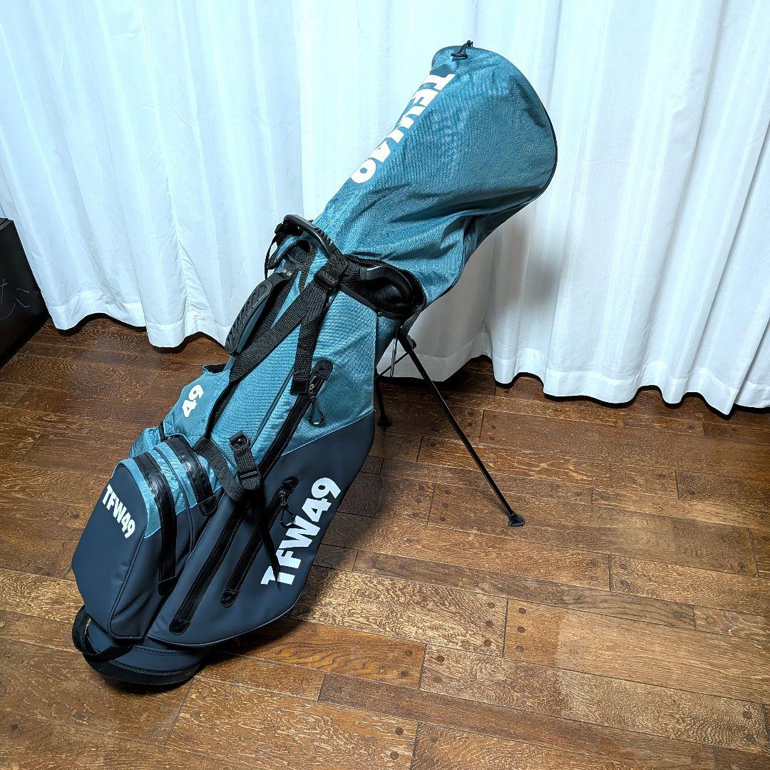 【極美品】TFW49 FORTYNINE キャディバッグ フードカバー付き