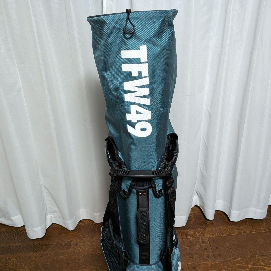 【極美品】TFW49 FORTYNINE キャディバッグ フードカバー付き