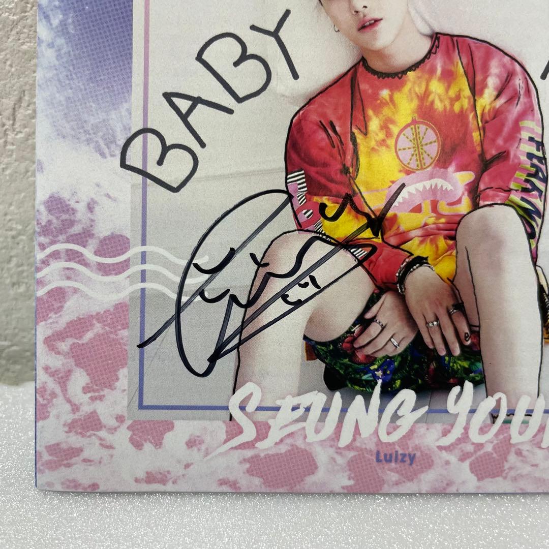 スンヨン サイン入りCD チェキ