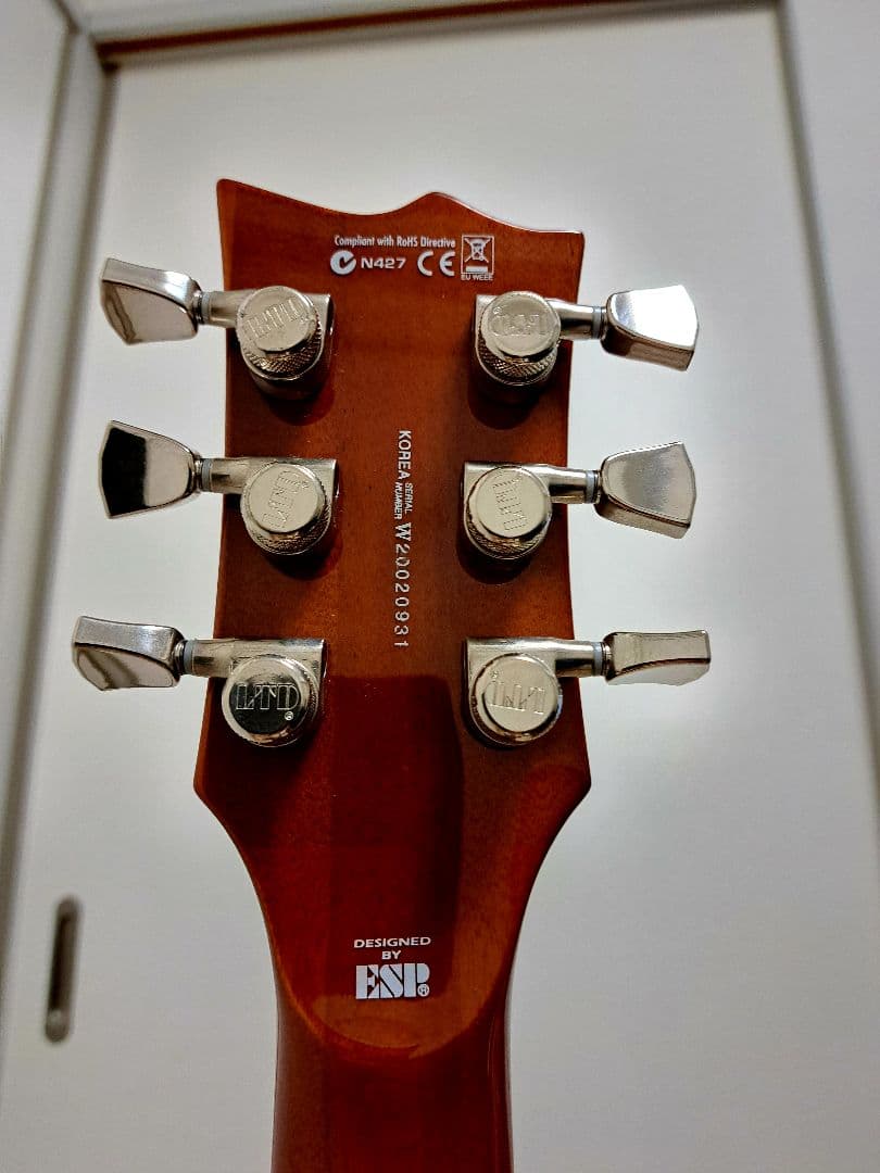 【入手困難】LTD EC-1000FM Amber Sunburst