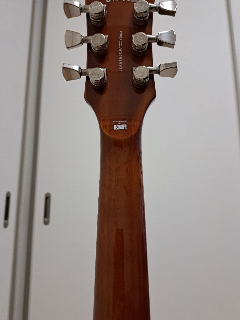 【入手困難】LTD EC-1000FM Amber Sunburst