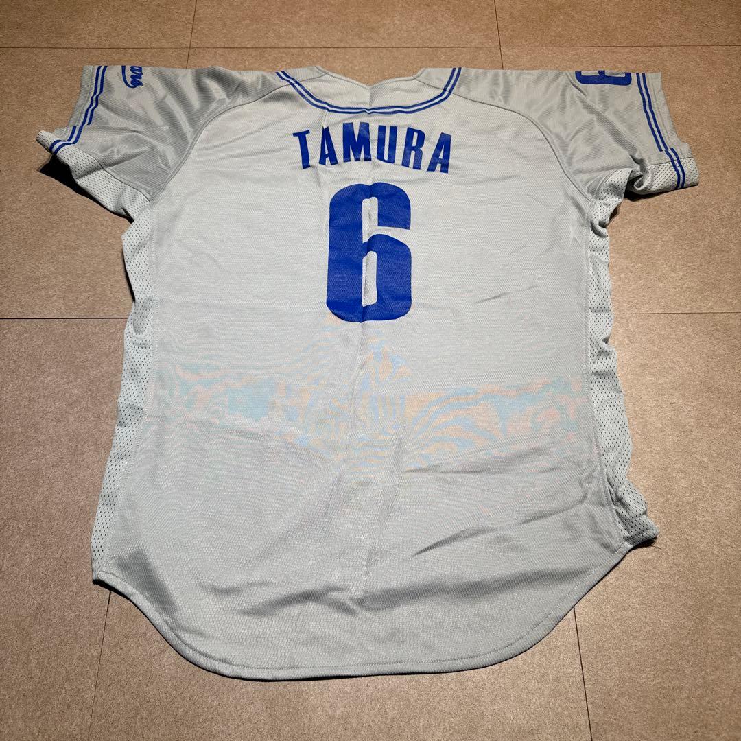 横浜ベイスターズ　多村仁志　ユニフォーム　ベースボールシャツ　野球　応援　グレー