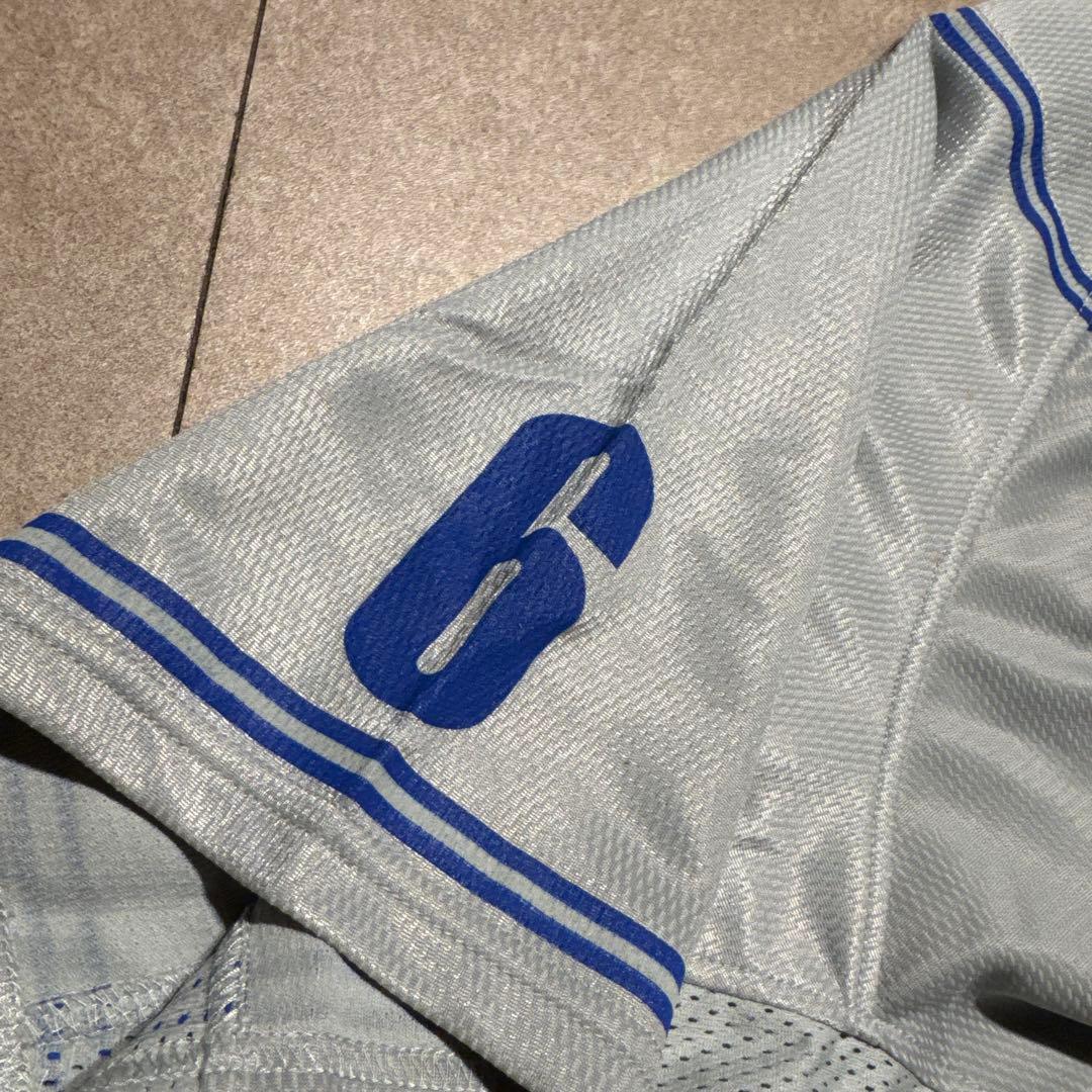 横浜ベイスターズ　多村仁志　ユニフォーム　ベースボールシャツ　野球　応援　グレー