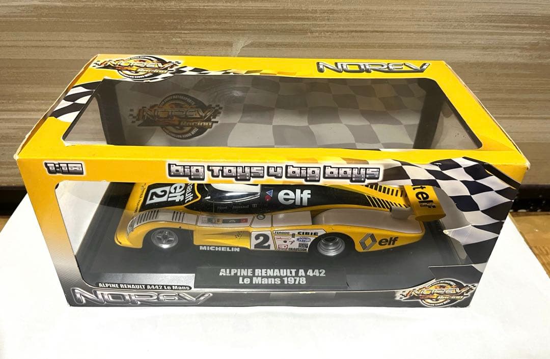 NOREV 1/18 ルノー アルピーヌ A442 1978ルマン24 優勝
