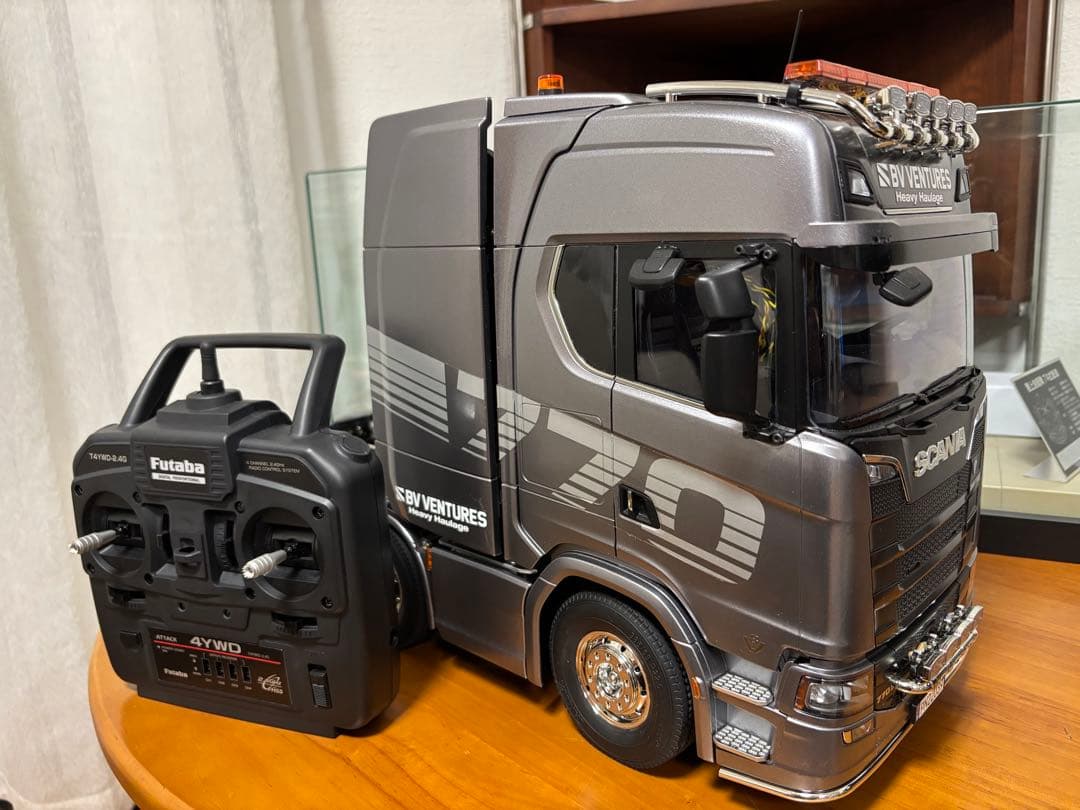 タミヤ1/14 スカニア　770S 8×4/4 フルオペレーション