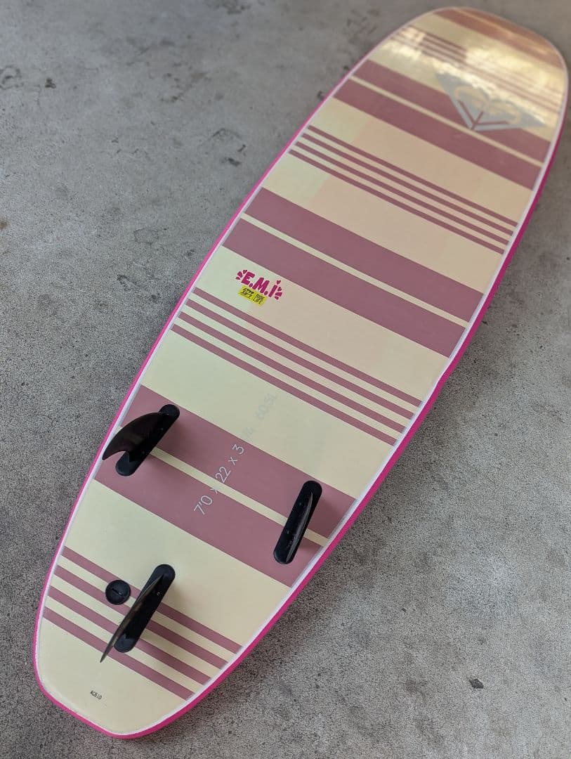 ヤナフ〜 ROXY ソフトボード　7’0ft 60.5L