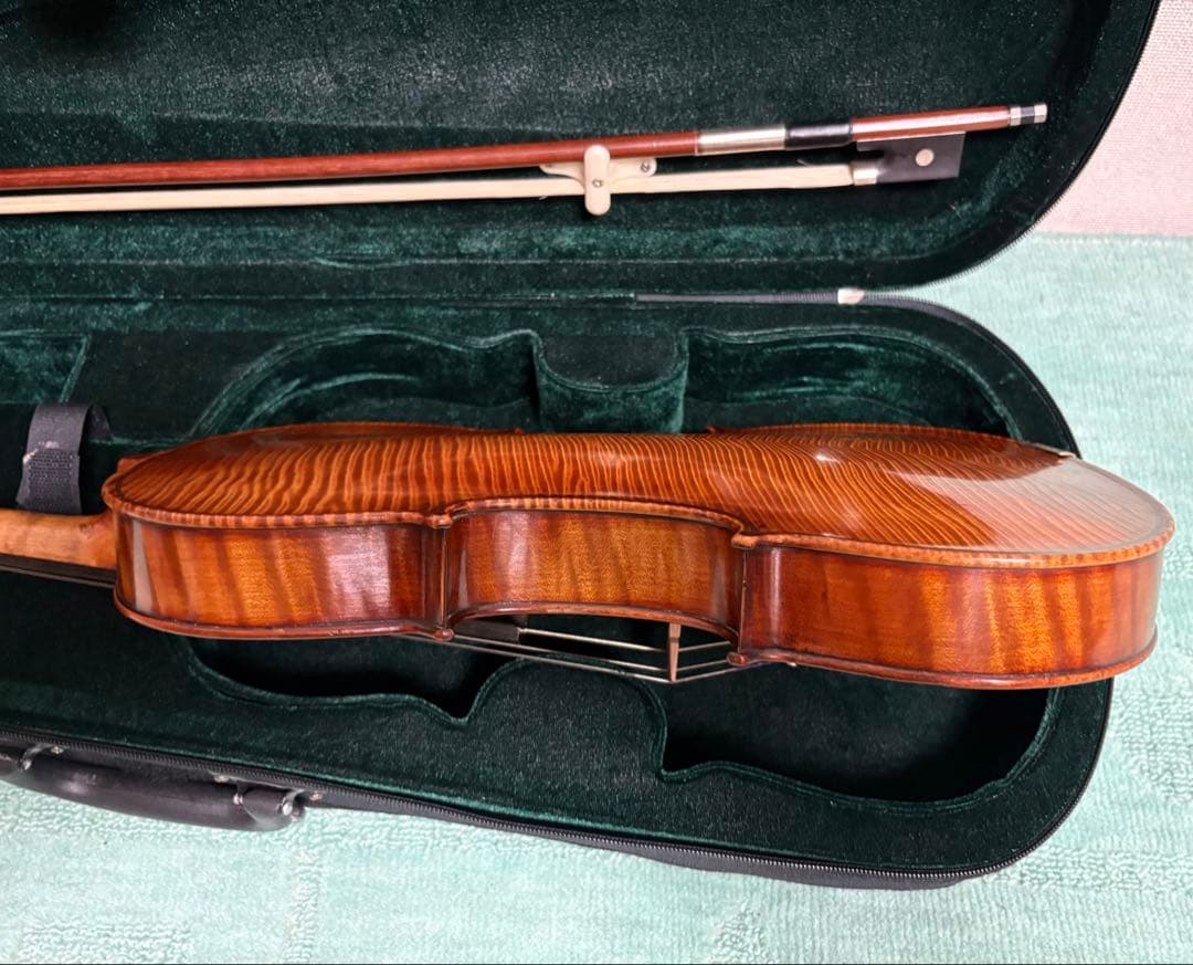 鈴木政吉 No.7 4/4 激虎杢 バイオリン 美品