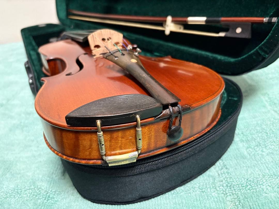 鈴木政吉 No.7 4/4 激虎杢 バイオリン 美品