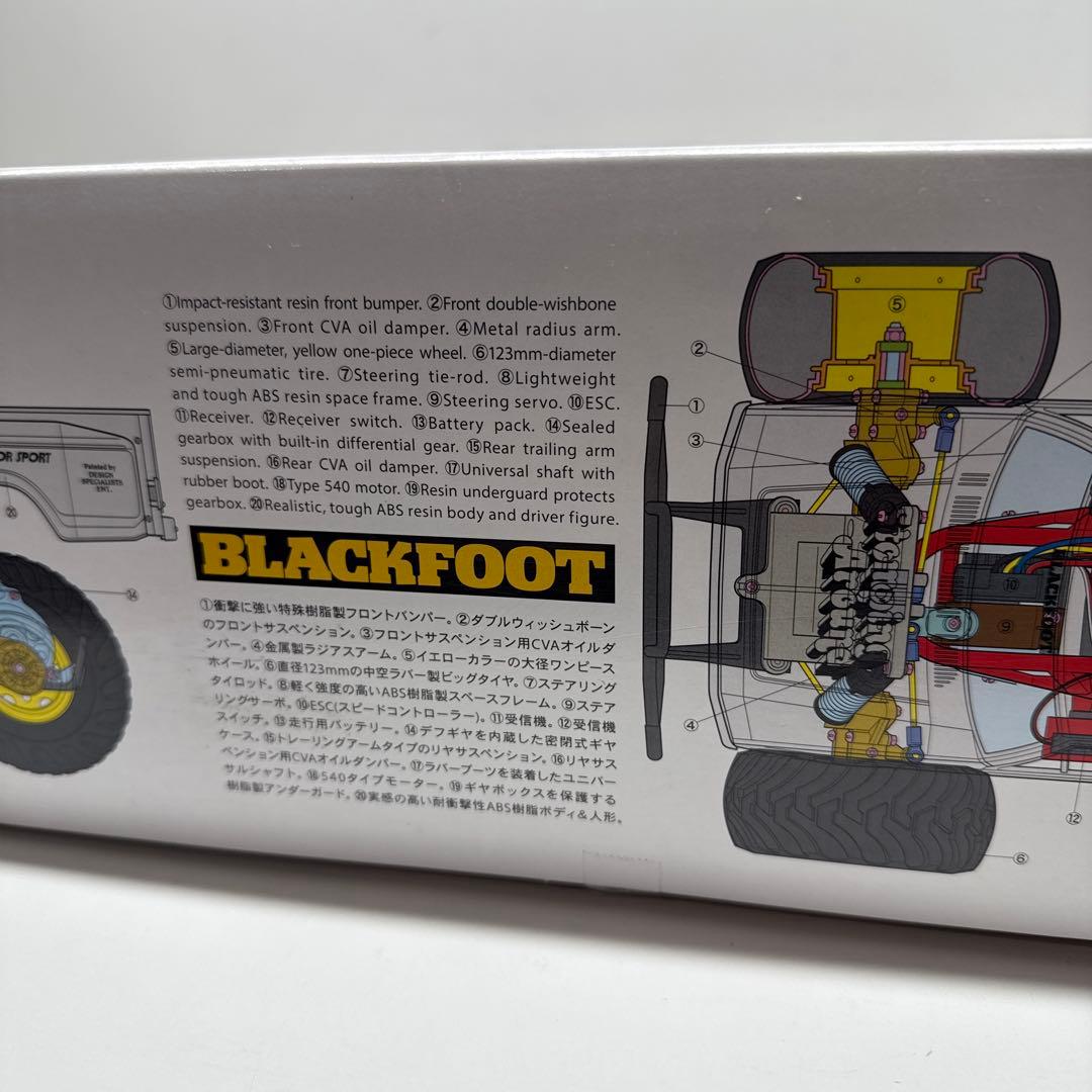 タミヤ ブラックフット tamiya blackfoot 組み立てキット RC