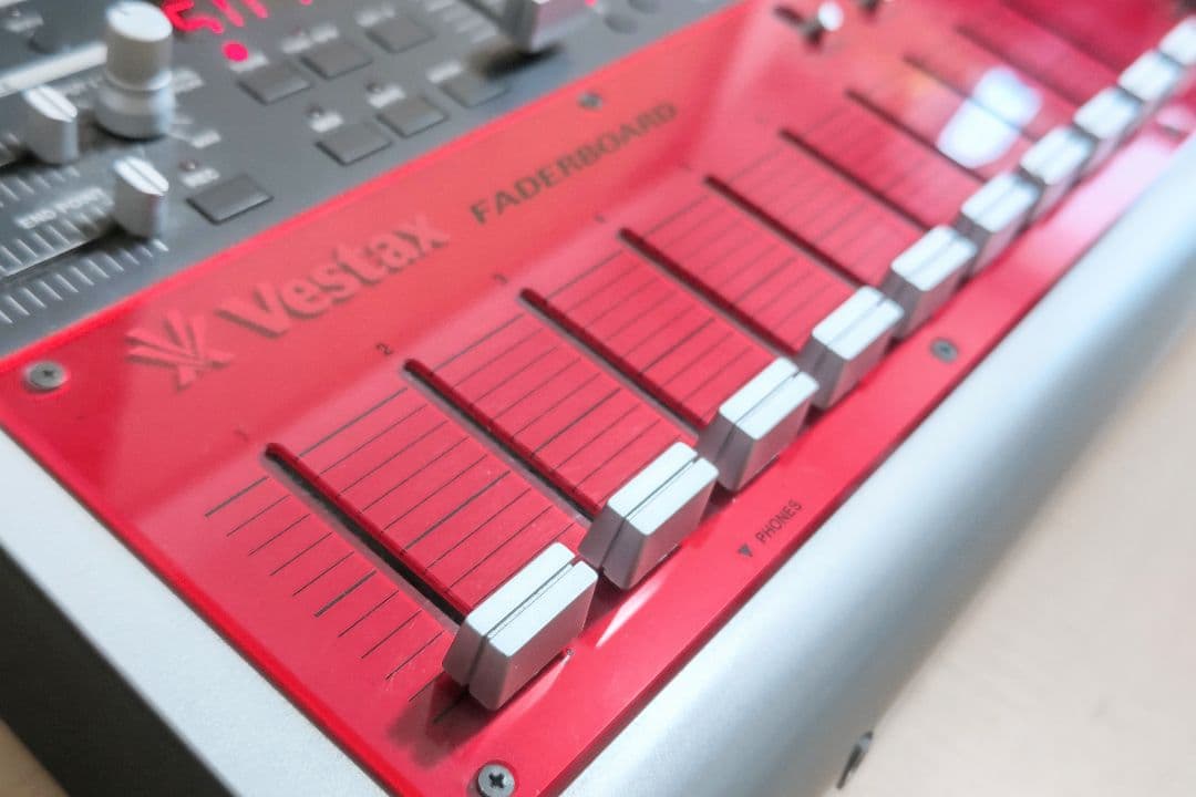 【希少超美品】名機Vestax FADERBOARD 取扱説明書スマートメディア