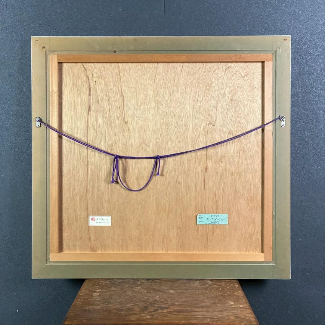 トーマス・マックナイト「ヴィラデルマーレ」シルクスクリーン 直筆サイン入り