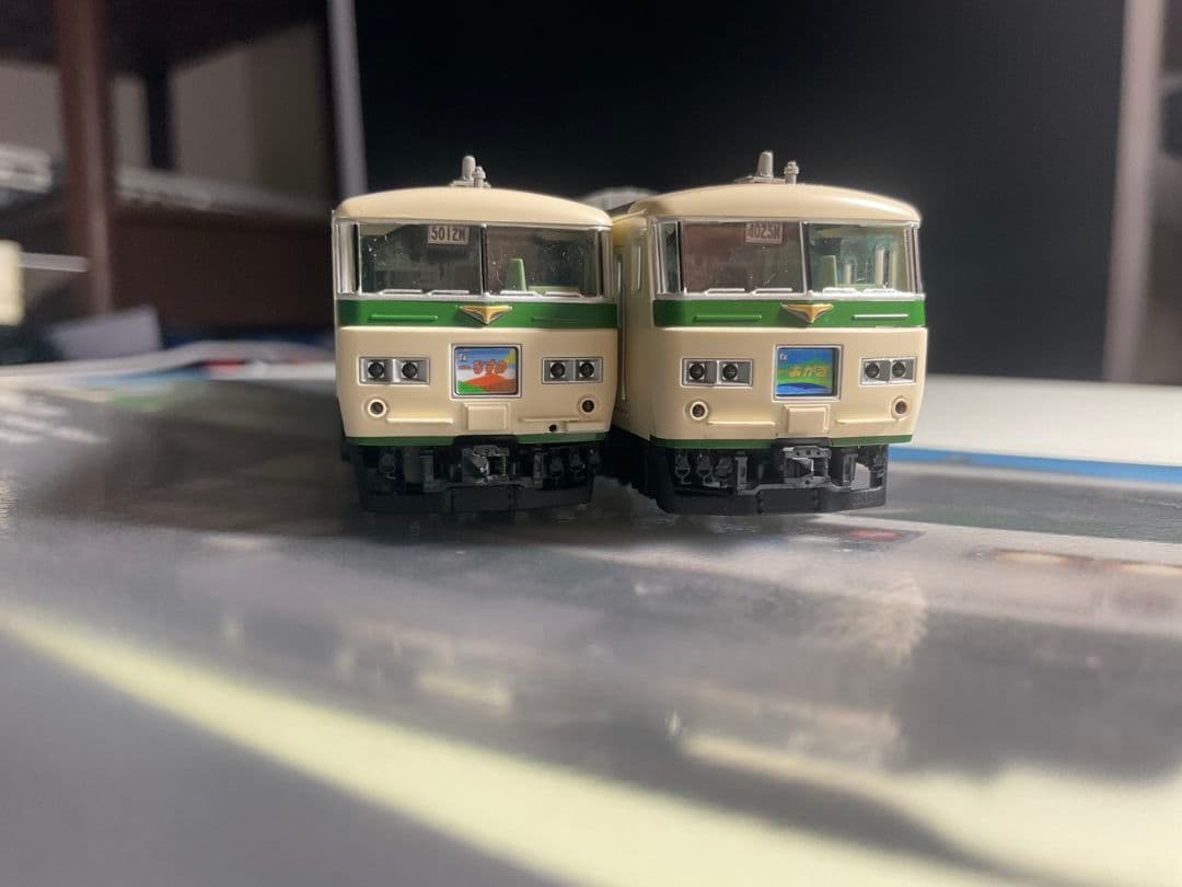 匿名配送　TOMIX 185系 7両 ヘッドマーク付き