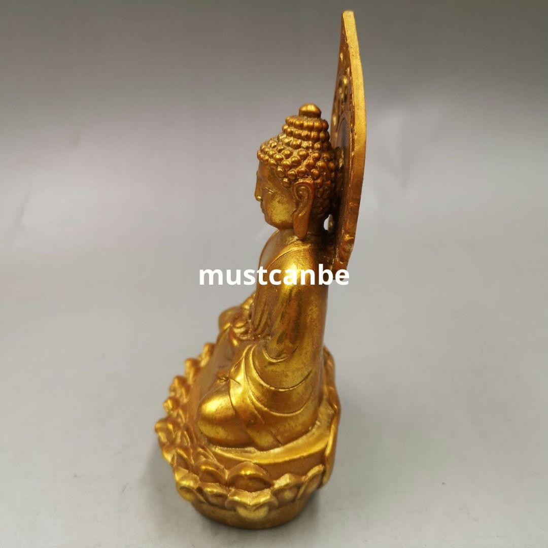 銅器 銅製品 薬師仏仏像座蓮仏 鎮宅 辟邪 開運風水 招財 置物 工芸品 装飾品