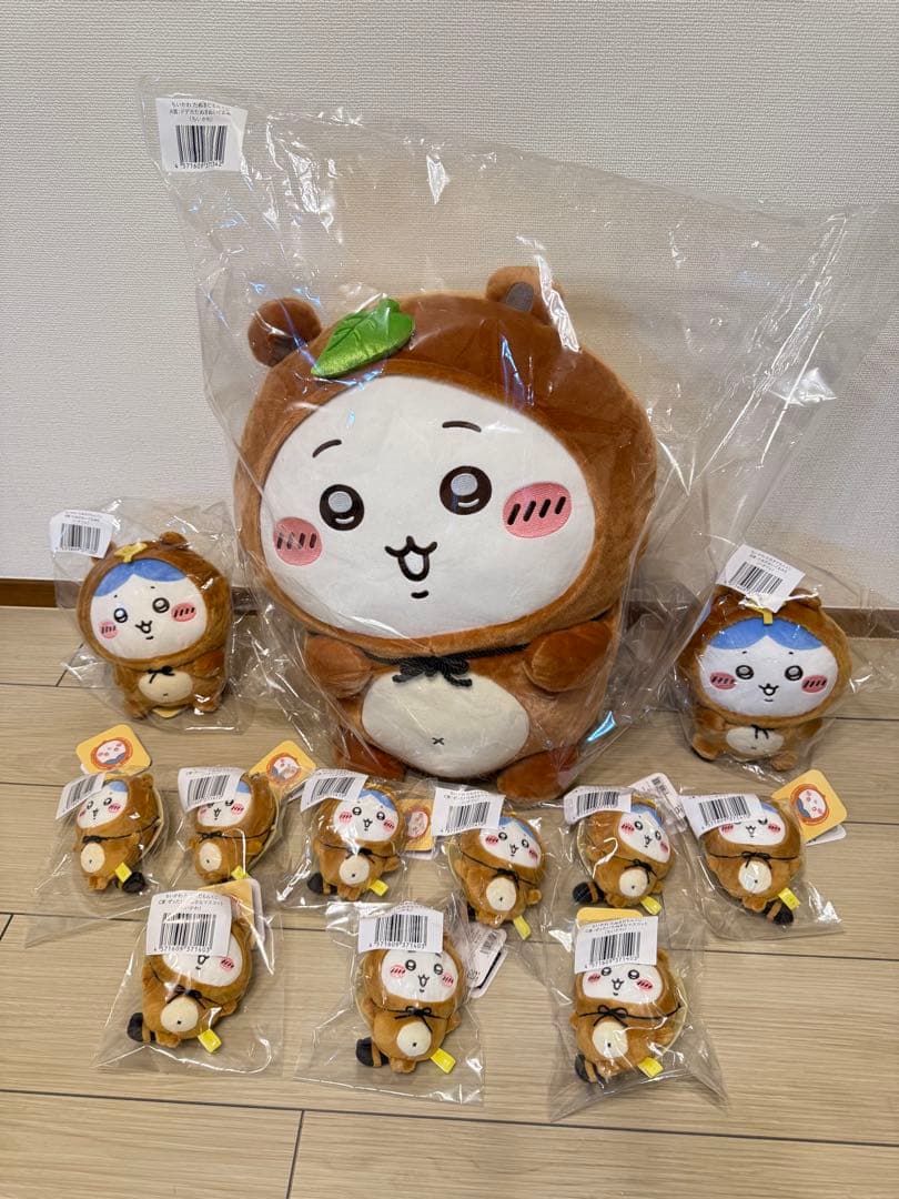 ちいかわコンテンツ　ぬいぐるみ　12点おまとめ