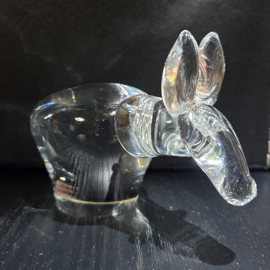 HOLMEGAARD 1969 ロバ ネズミ 置物 廃盤品 アンティーク 希少品