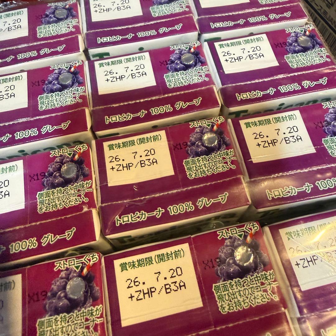 紙パック飲料　まとめ売り　7ケース　81本セット