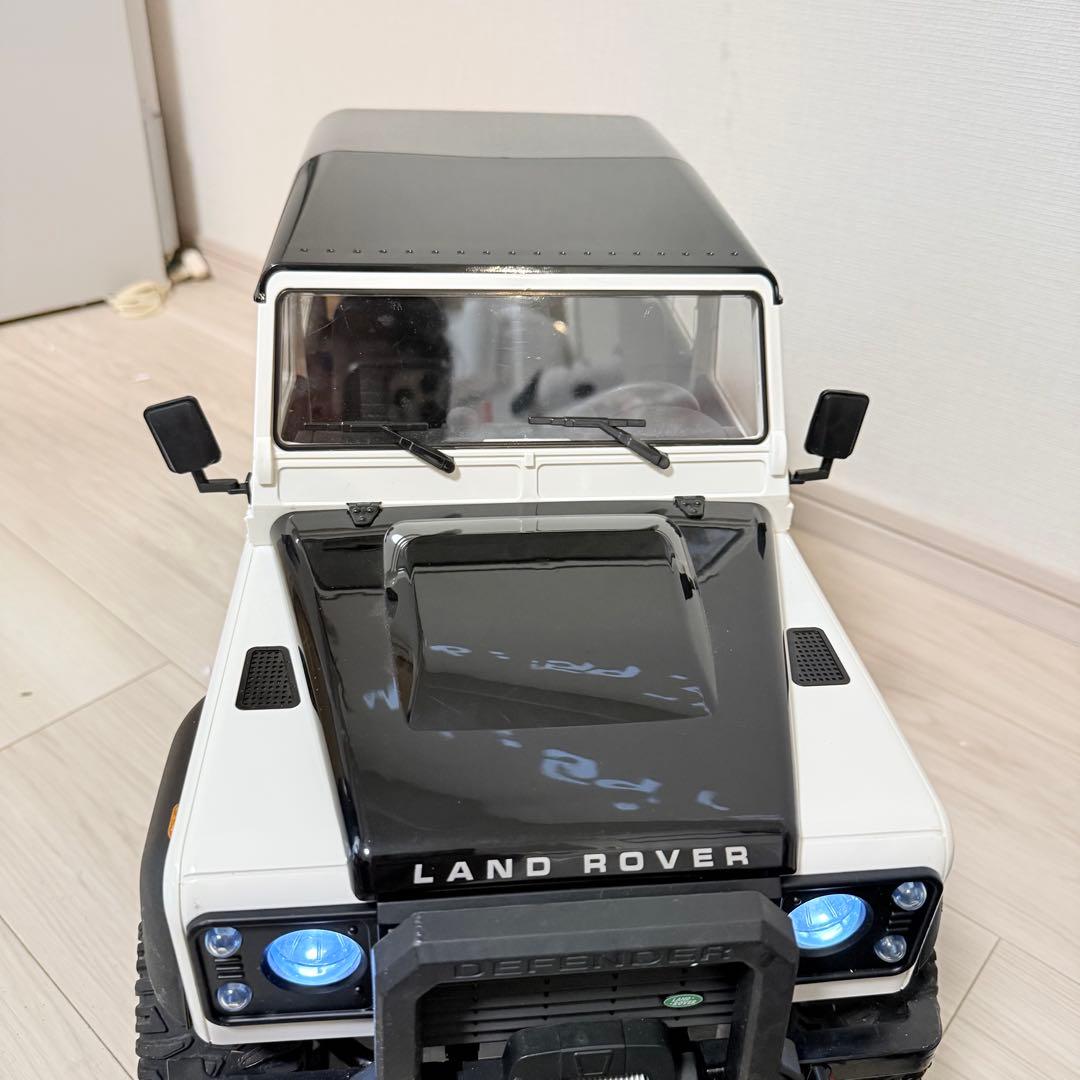 美品　1/8 ランドローバー　ディフェンダー　D110 ピックアップ　ラジコン