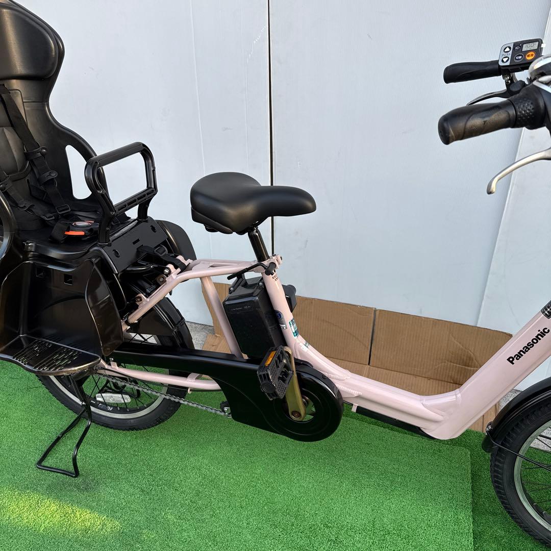 Panasonic電動アシスト自転車20インチ 16Ah 美品ピンク引き取り限定