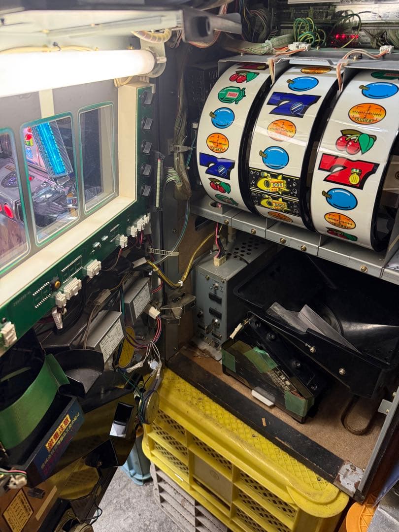 4号機　パチスロ　マリーンバトル　フルセット