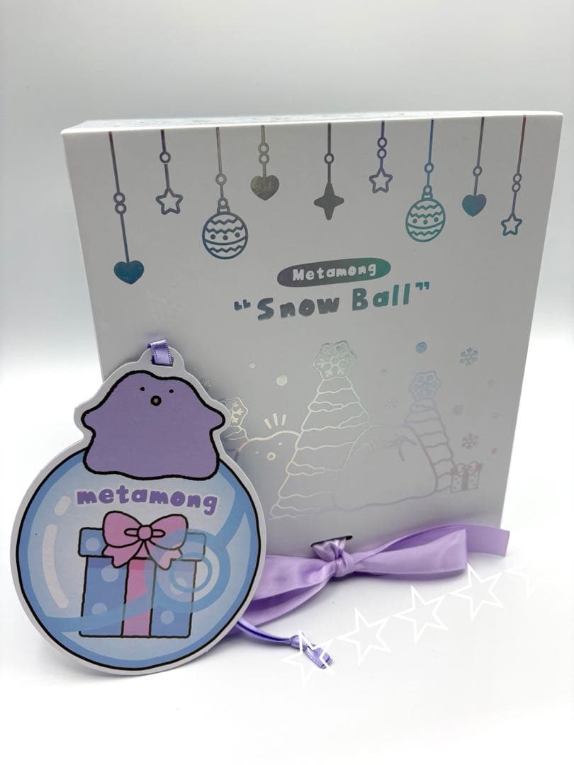 韓国公式　ポケモン　メタモン　スノードーム　スノーボール　限定グッズ