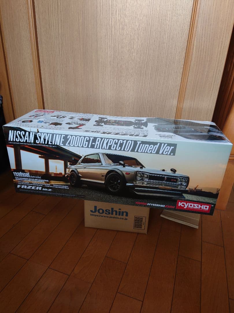 京商 ラジコン フェーザーMk2 日産 ハコスカ　スカイライン GT-R