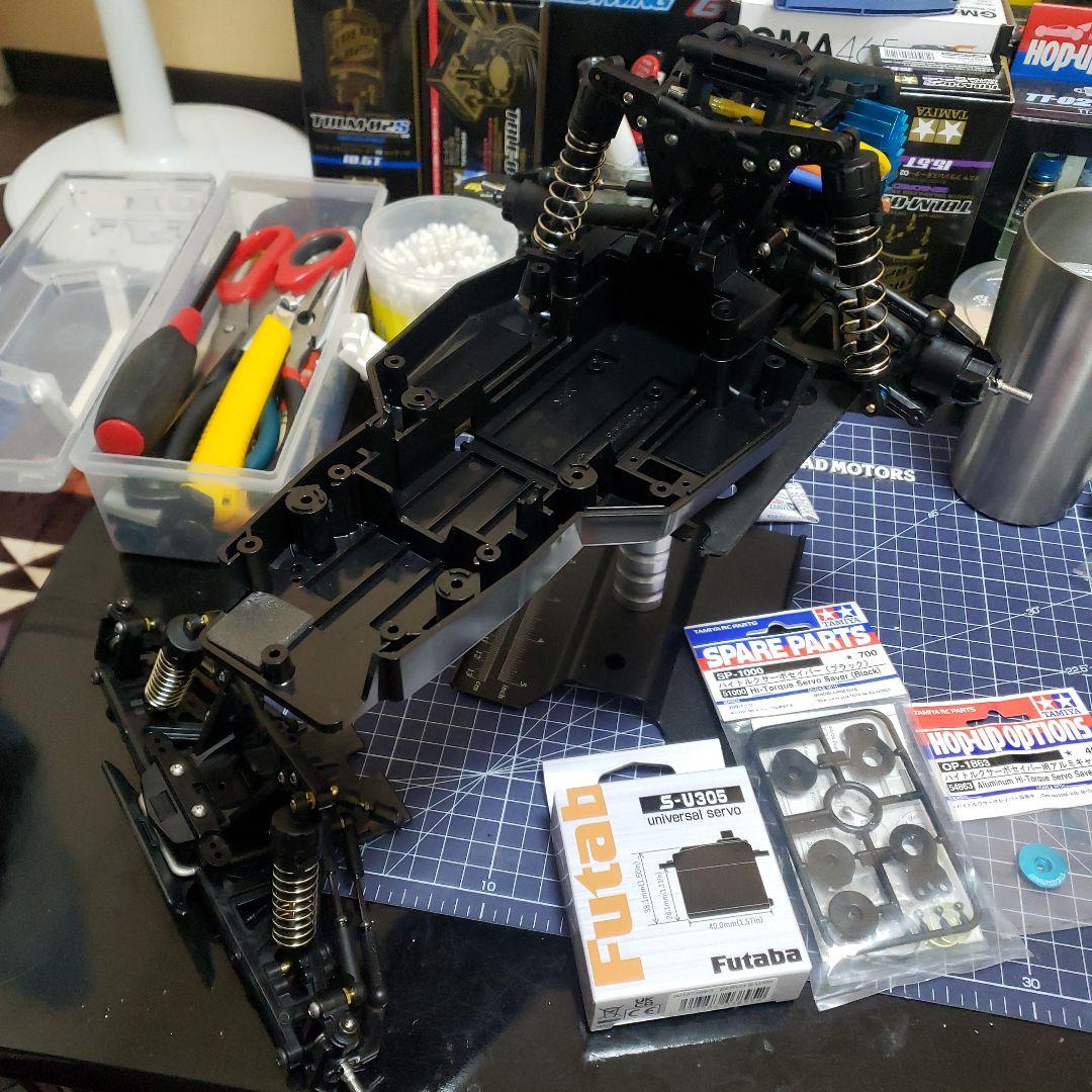 タミヤ 2025 DT04 ファイターネクスジェン カスタム ブラシレスセット③