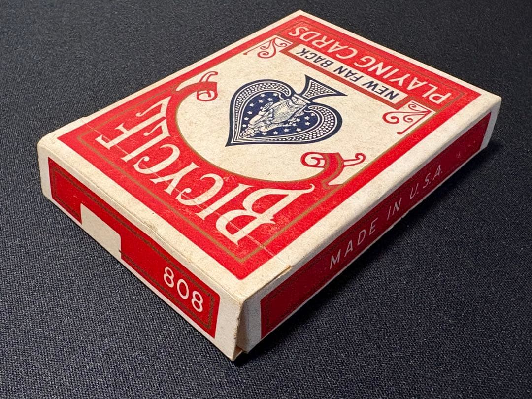 新品未使用 Bicycle New Fan Back オールド ニューファン