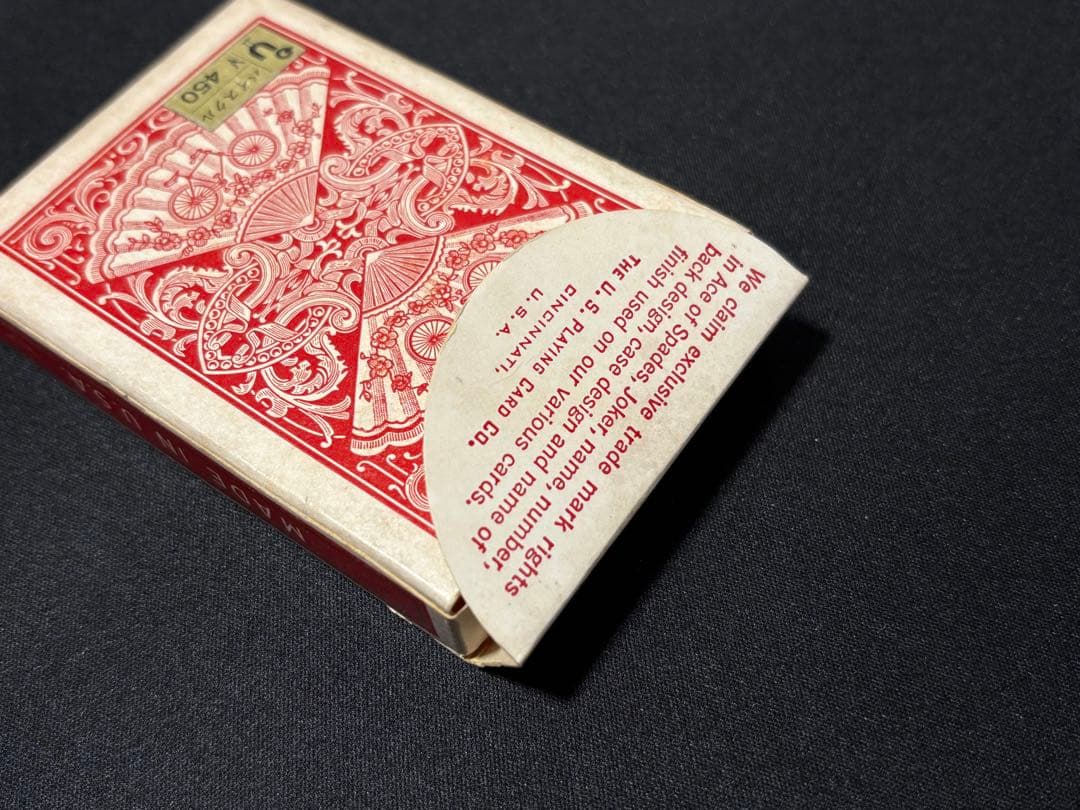 新品未使用 Bicycle New Fan Back オールド ニューファン