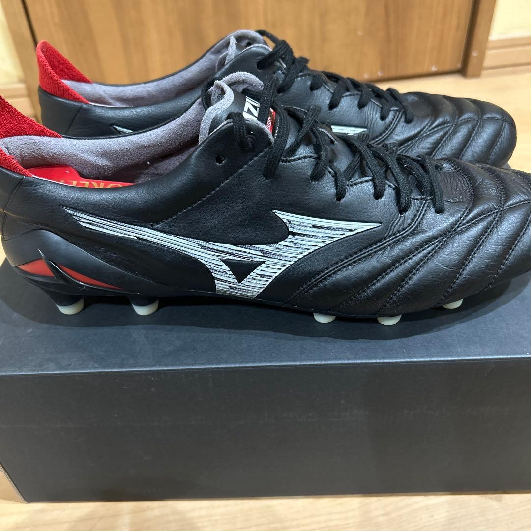 Mizuno Morelia ネオ4サッカーシューズ ブラック/レッド値下げ⭕️