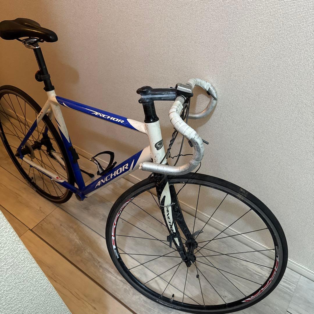 ANCHOR ロードバイク 青/白