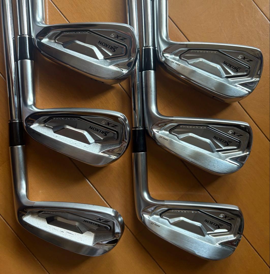 スリクソンZX-5 MKⅡ #5-PW 6本　モーダス105 DST (S)