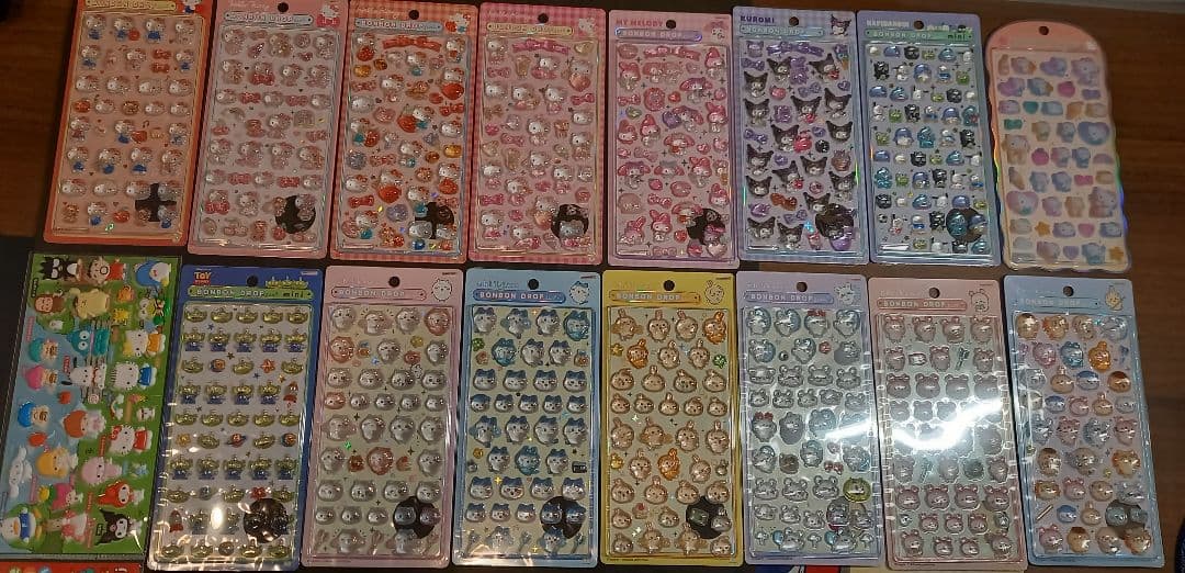 【国内正規品】ボンボンドロップシール サンリオ ちいかわ その他 セット